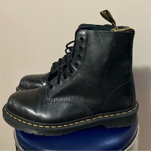 Dr. Martens Black Lace-Up Boots